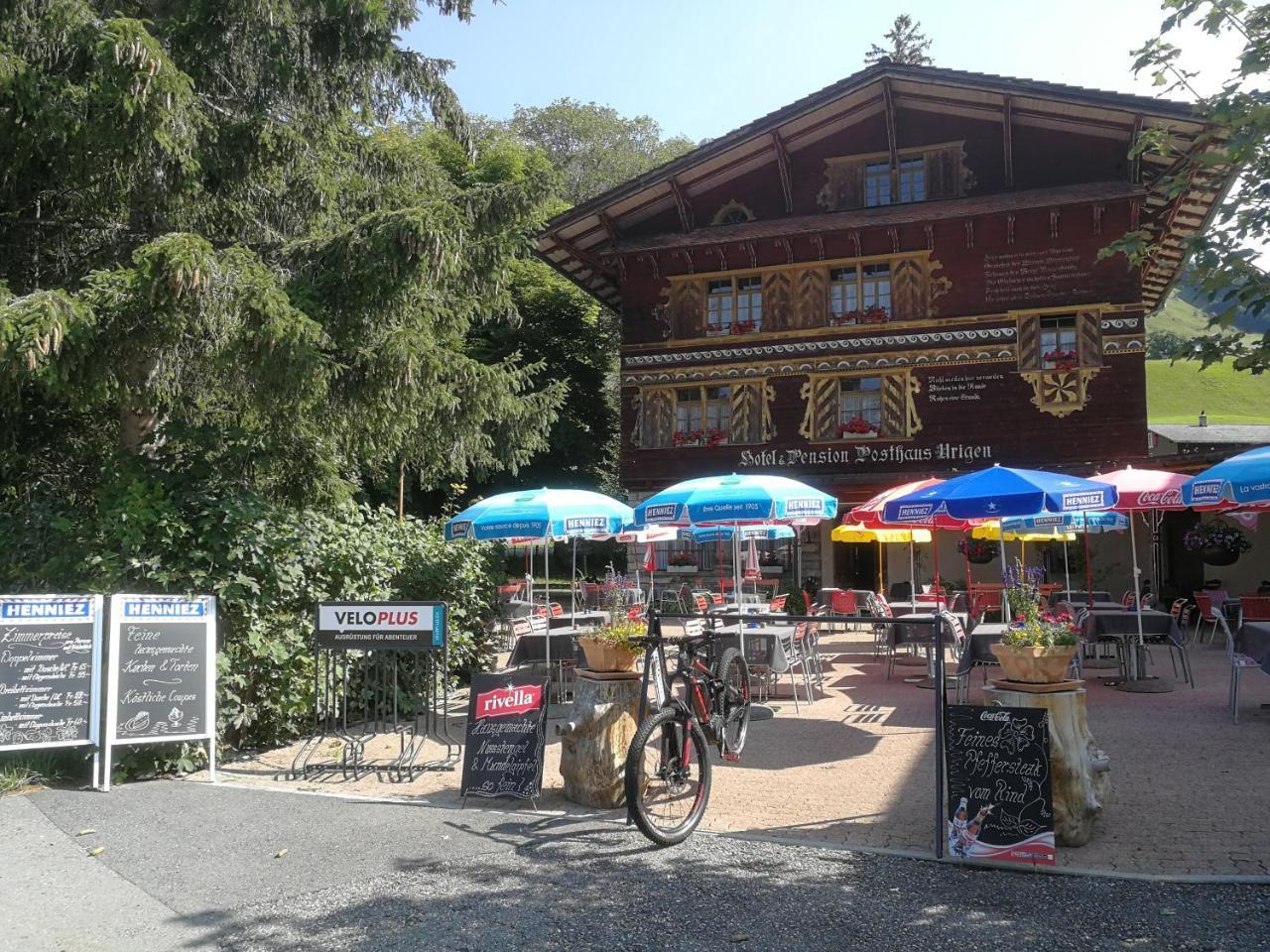 Hotel Posthaus Urigen Unterschächen Dış mekan fotoğraf